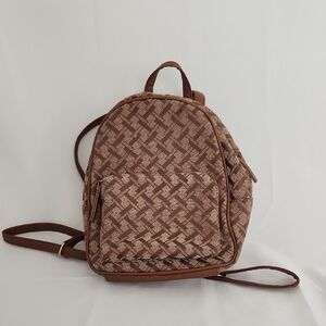 Primark Brown Geometric Women's Backpack